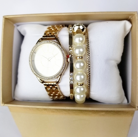 Charter Club Watch & Bangle Bracelet Set NWT - Picture 6 of 11